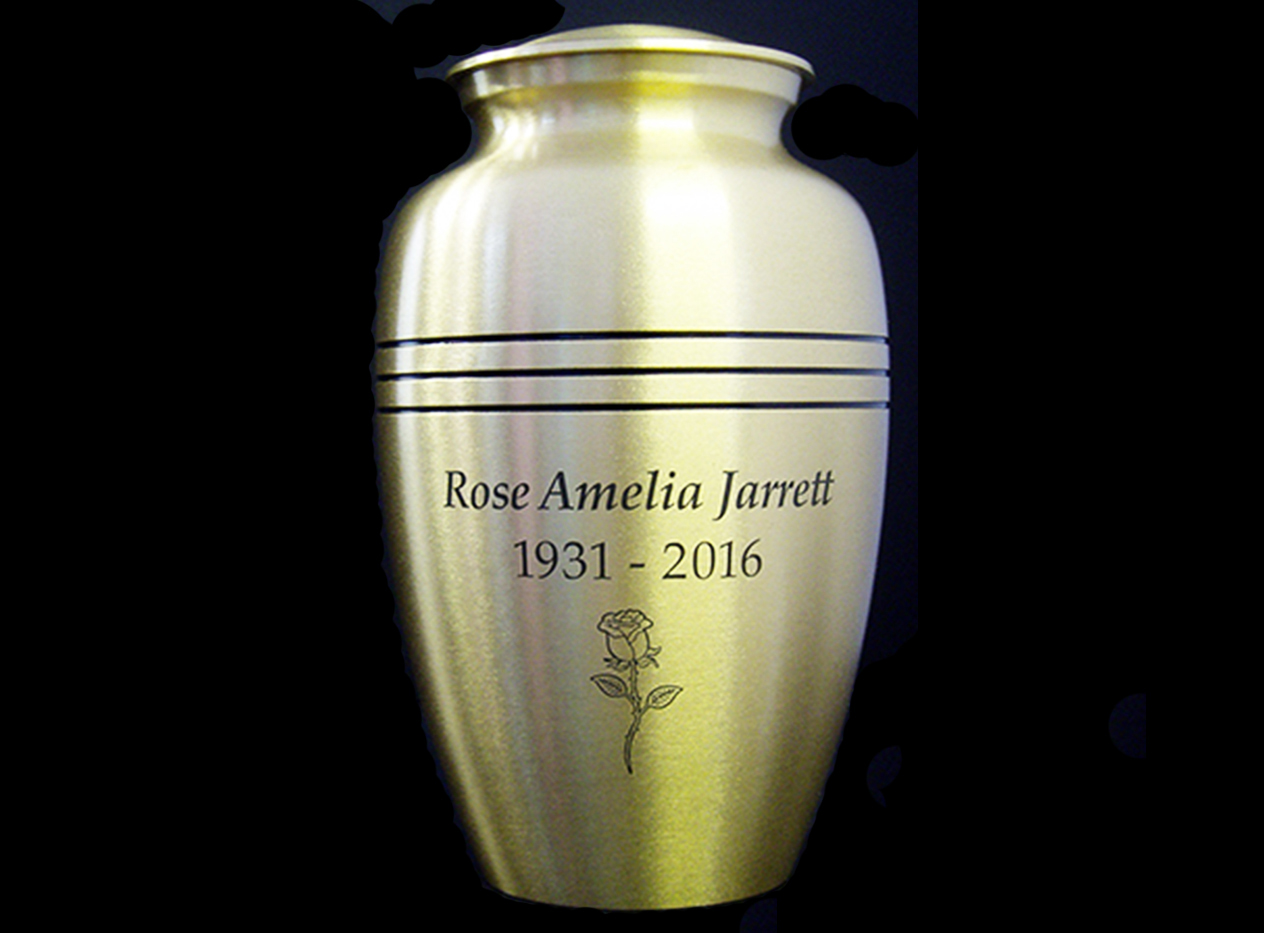 Engraved Urn