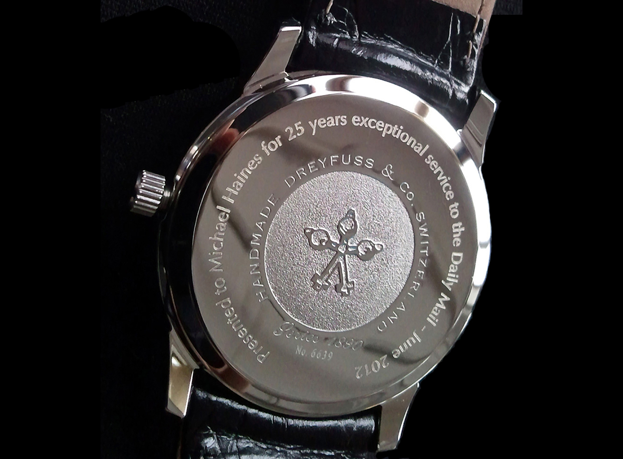 Watch Engraving